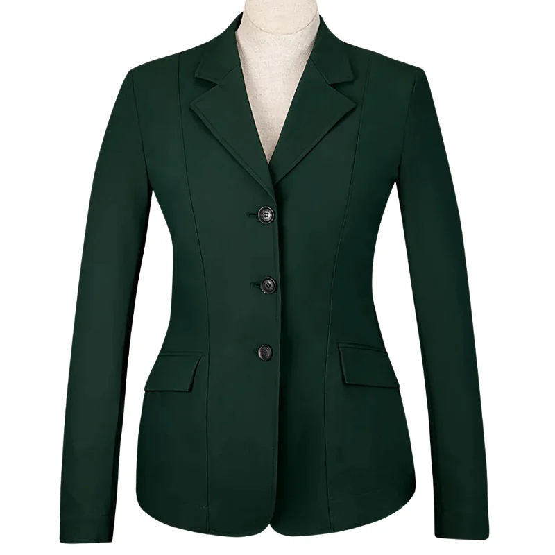 RJ Classics 'Monterey' Orange Label Show Coat in Pine - Women's 2S Trench Raincoat Windbreaker