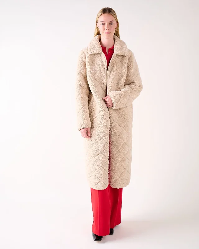Danae coat Herringbone Houndstooth Plaid
