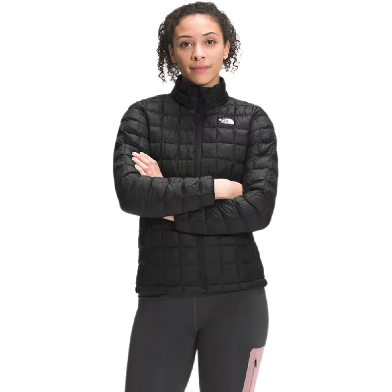 The North Face Women's Black ECO Thermoball Jacket Jersey Jacket Tulle Jacket Batik Jacket