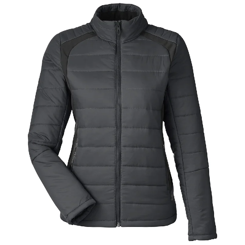 Spyder Women's Black Challenger Jacket Boat Neck Shawl Collar Notched Collar