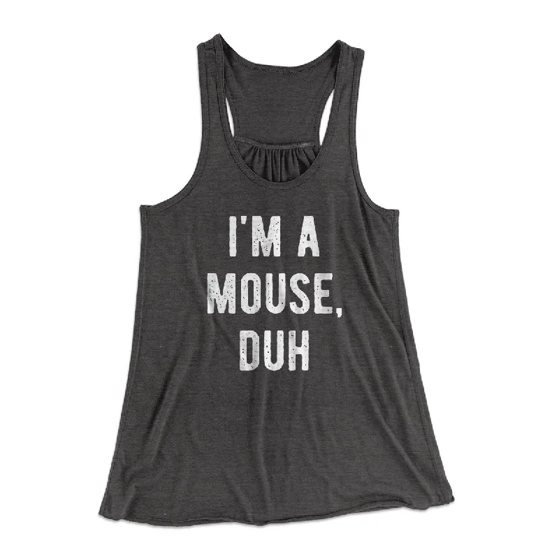 I'm A Mouse Costume Women's Flowey Tank Top sequin tank top