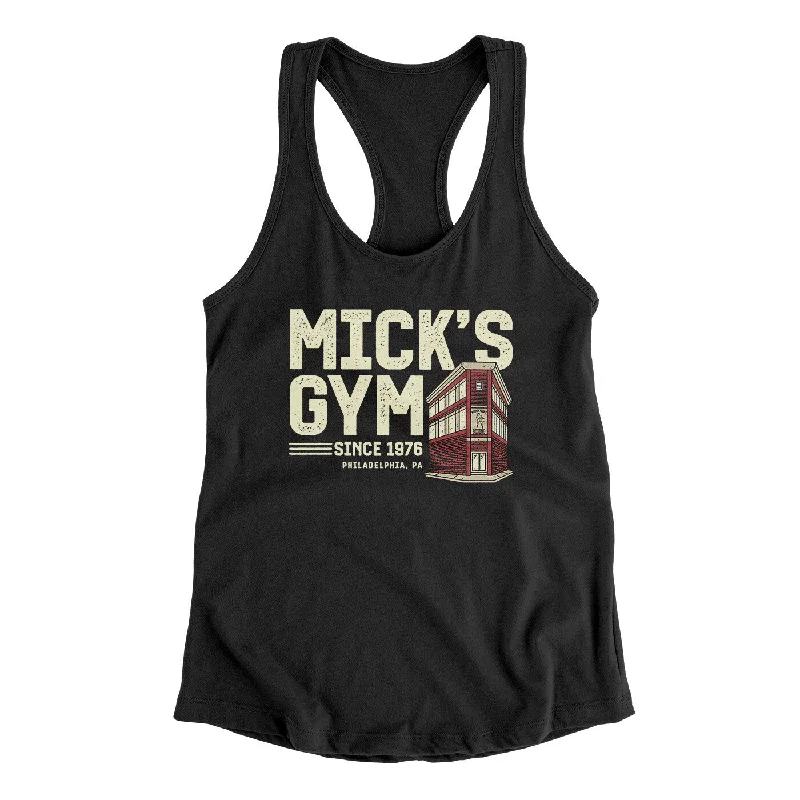 Mick's Gym Women's Racerback Tank yoga tank top