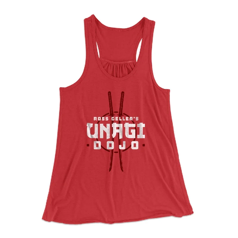 Unagi Dojo Women's Flowey Tank Top mint tank top