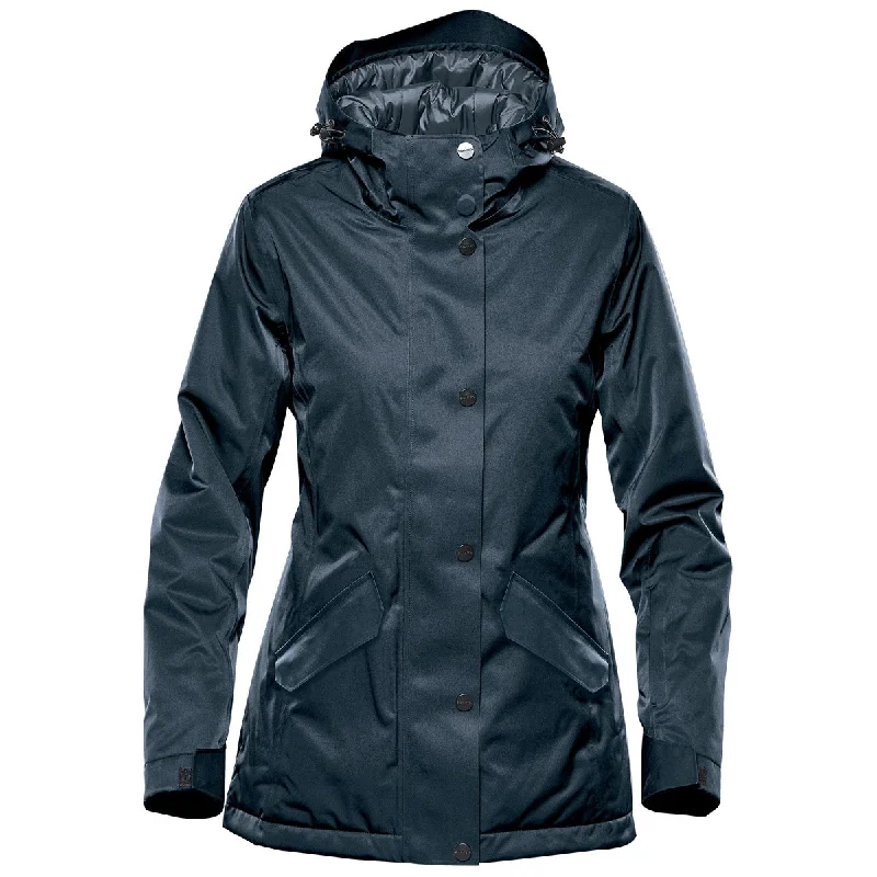 Stormtech Women's Indigo Zurich Thermal Jacket Satin Fabric Silk Fabric Chiffon Fabric