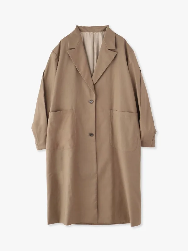 TAILOR COLLAR COAT Trench Wool Cashmere