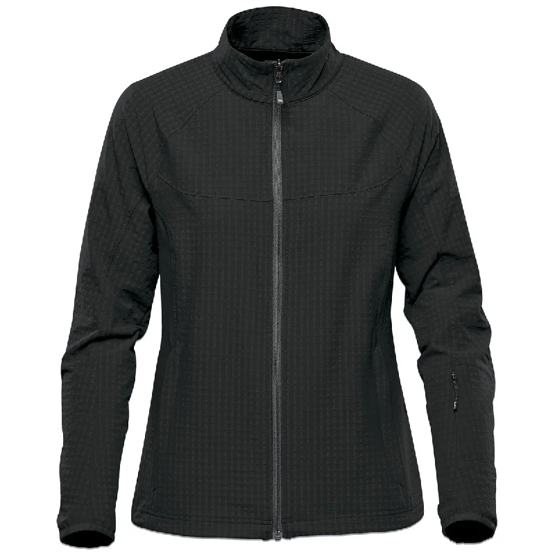 Stormtech Women's Black Kyoto Jacket Wool Jacket Cashmere Jacket Tweed Jacket