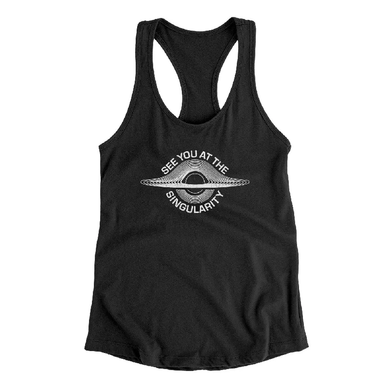 See You At The Singularity Women's Racerback Tank pastel tank top