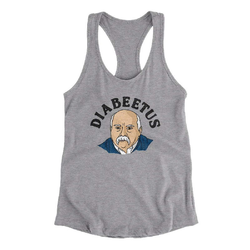 Diabeetus Women's Racerback Tank cropped tank top