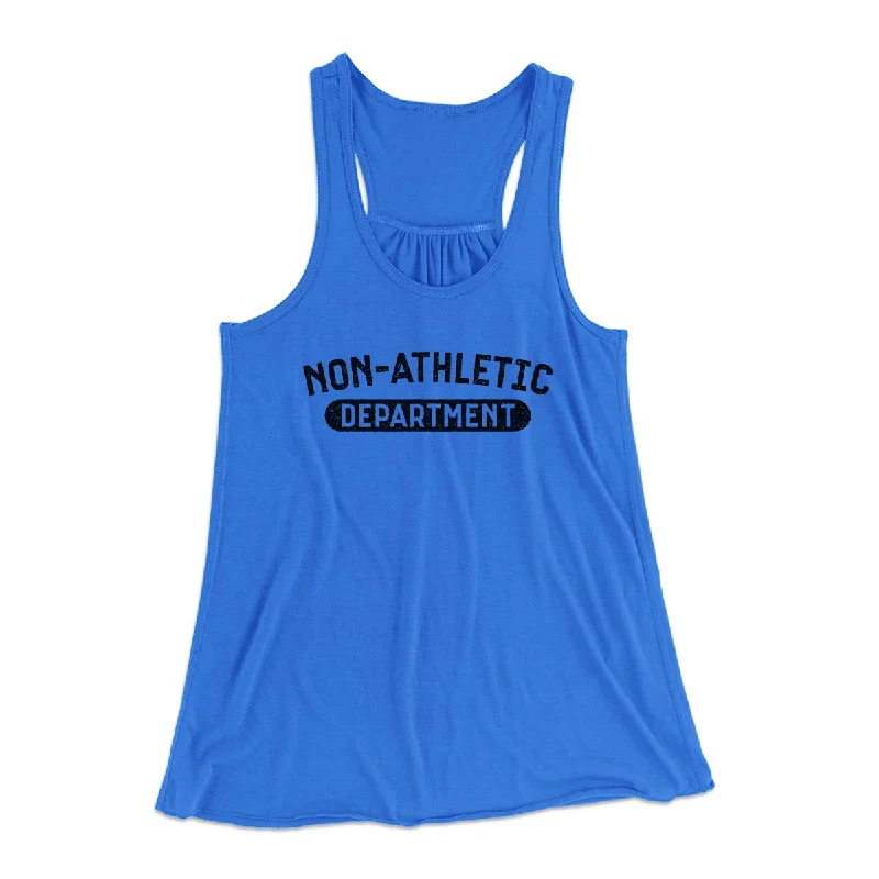 Non-Athletic Department Funny Women's Flowey Tank Top scoop neck tank