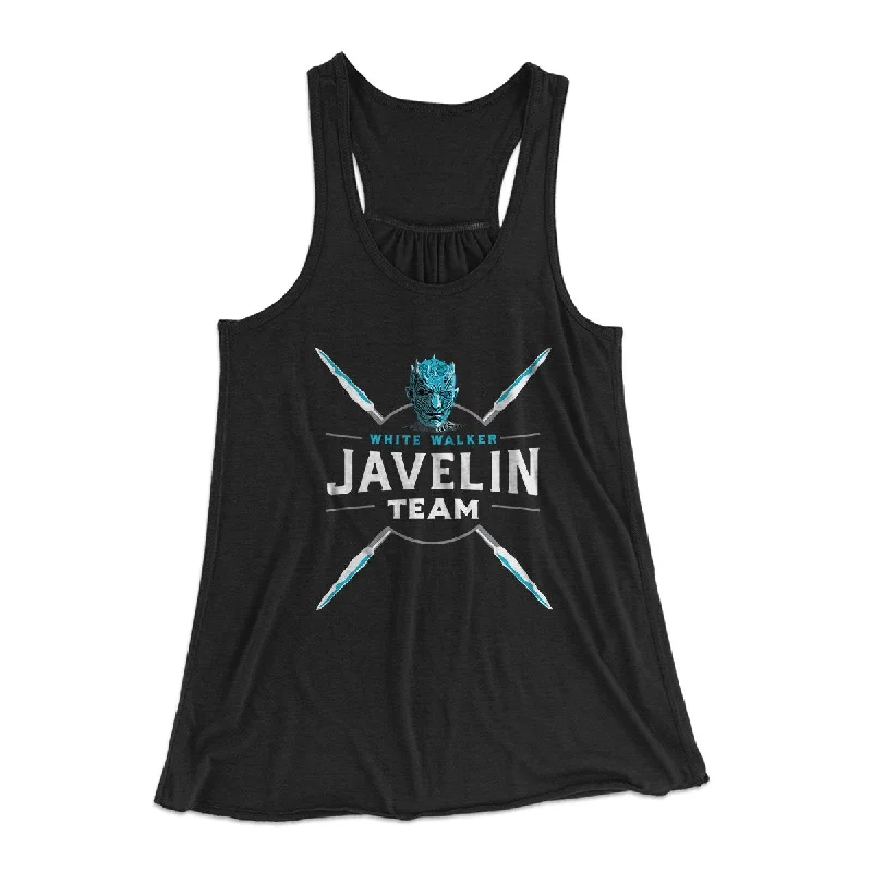 White Walker Javelin Team Women's Flowey Tank Top mesh tank top