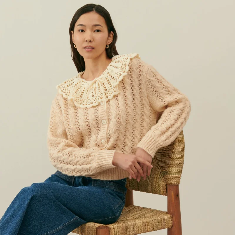 Louise Misha Ascaliane Cardigan Blush Casual Formal Business