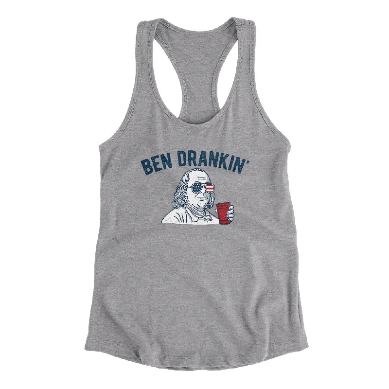 Ben Drankin Women's Racerback Tank activewear tank top