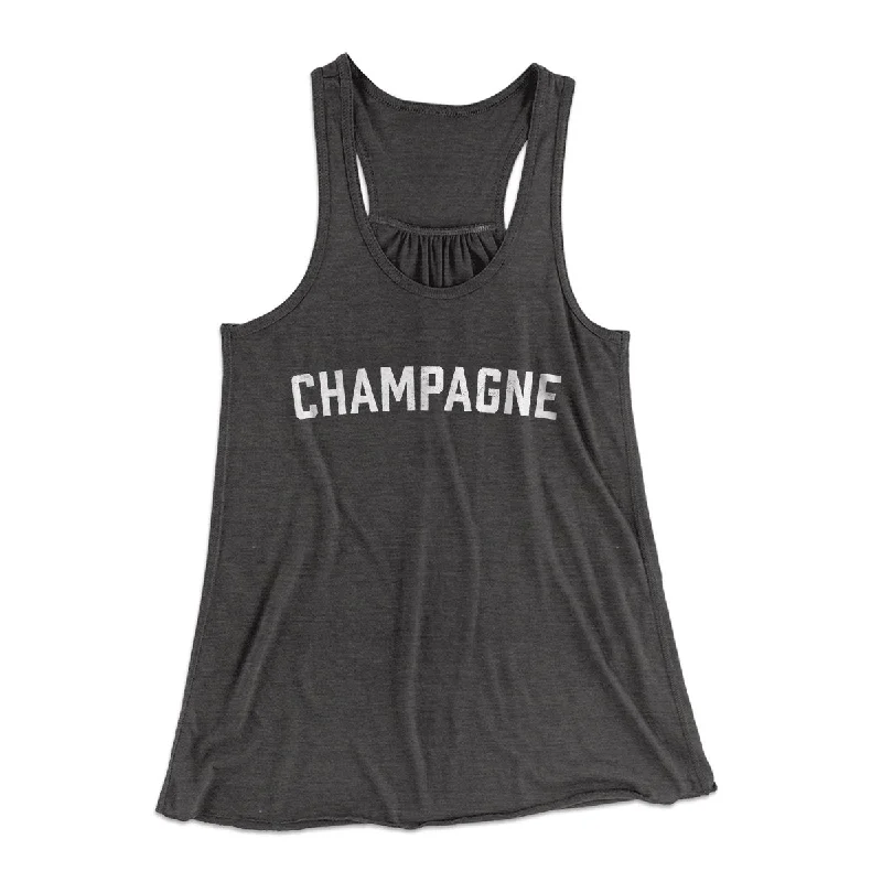 Champagne Women's Flowey Tank Top soft tank top