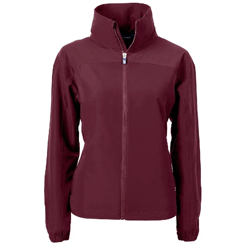 Cutter & Buck Women's Bordeaux Charter Eco Recycled Full Zip Jacket Striped Jacket Polka Dot Jacket Floral Jacket