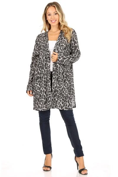 Wildest Dreams Open Front Cardigan Chenille Fabric Brocade Fabric Lace Fabric