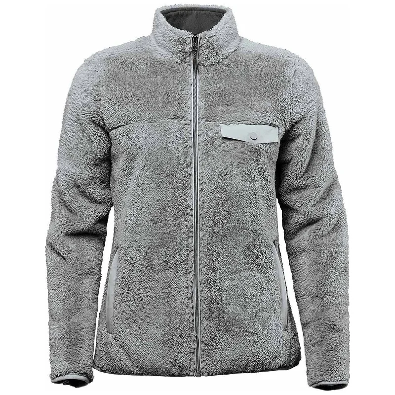 Stormtech Women's Zinc Bergen Sherpa Fleece Jacket Appliqued Jacket Beaded Jacket Sequined Jacket