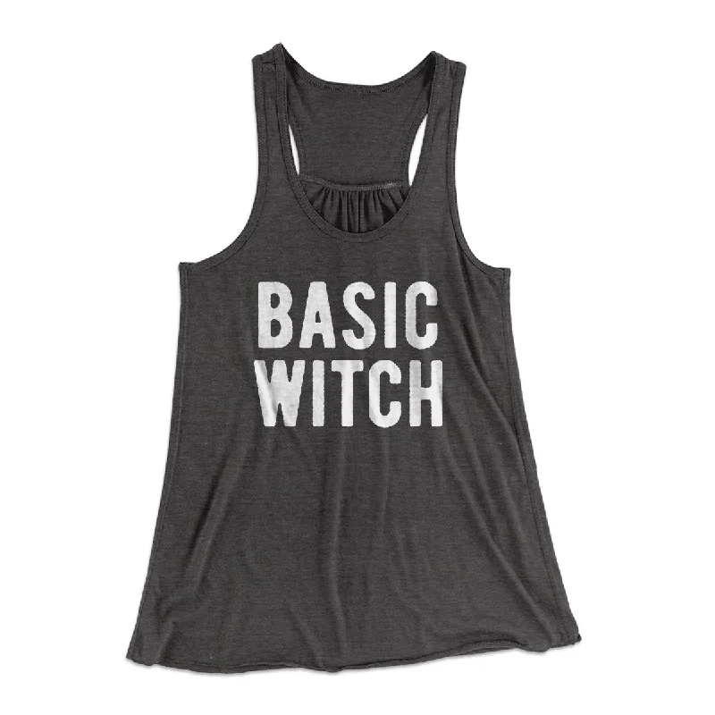 Basic Witch Women's Flowey Tank Top lavender tank top