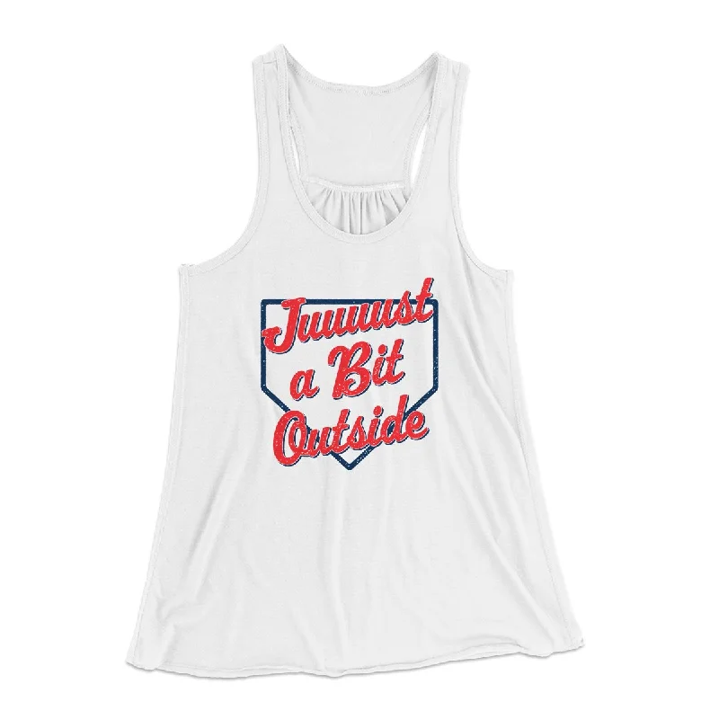 Just A Bit Outside Women's Flowey Tank Top vibrant tank top