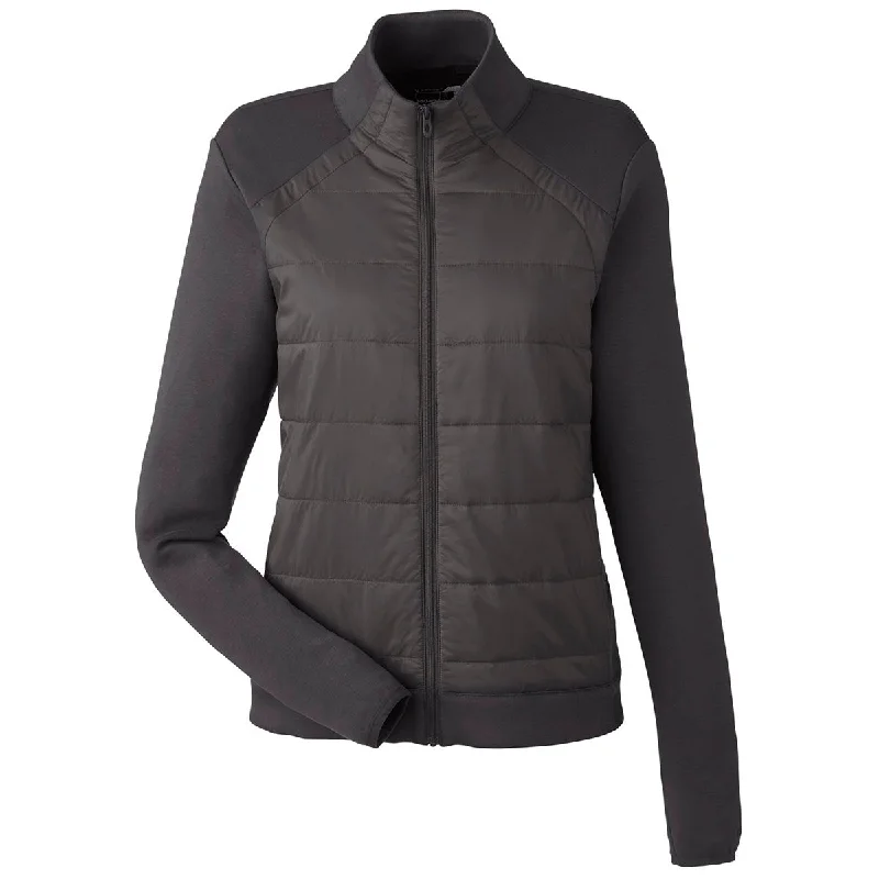 Spyder Women's Black Impact Full Zip Jacket Tailored Jacket Straight Jacket A-Line Jacket