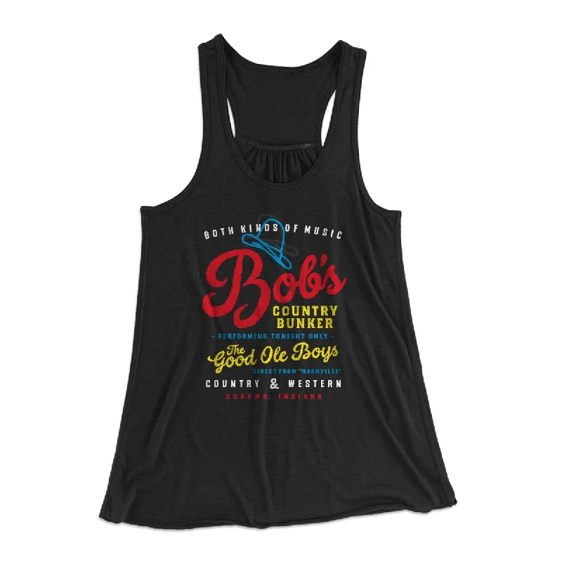 Bob's Country Bunker Women's Flowey Tank Top flirty tank top