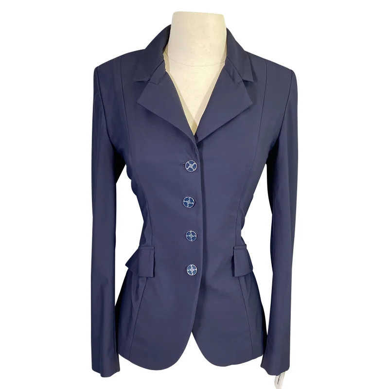 Tredstep 'Solo Pro' Competition Coat in Navy - Women's US 2 Chenille Brocade Lace