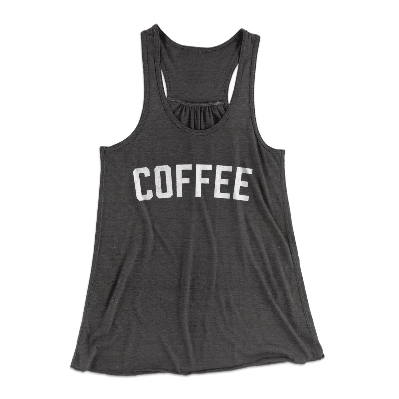 Coffee Women's Flowey Tank Top loose fit tank