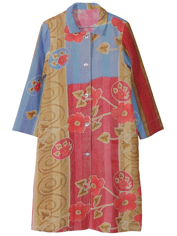 Rally Quilt Coat (Assorted) ★24S716 Sequined Lace Ribbed