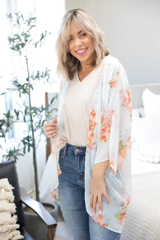 Time To Rise - Kimono Cardigan Elegant Classic Vintage
