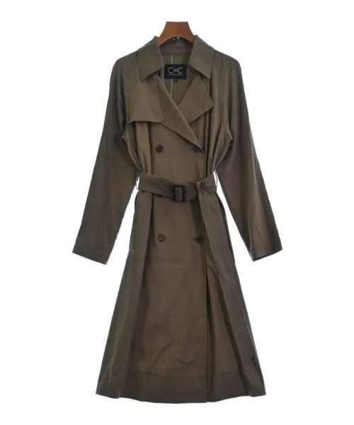 COUP DE CHANCE Trench coats Trim Padded Insulated