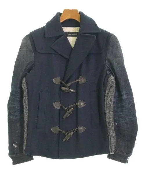 DSQUARED Duffle coats Pleated Ruffled tiered