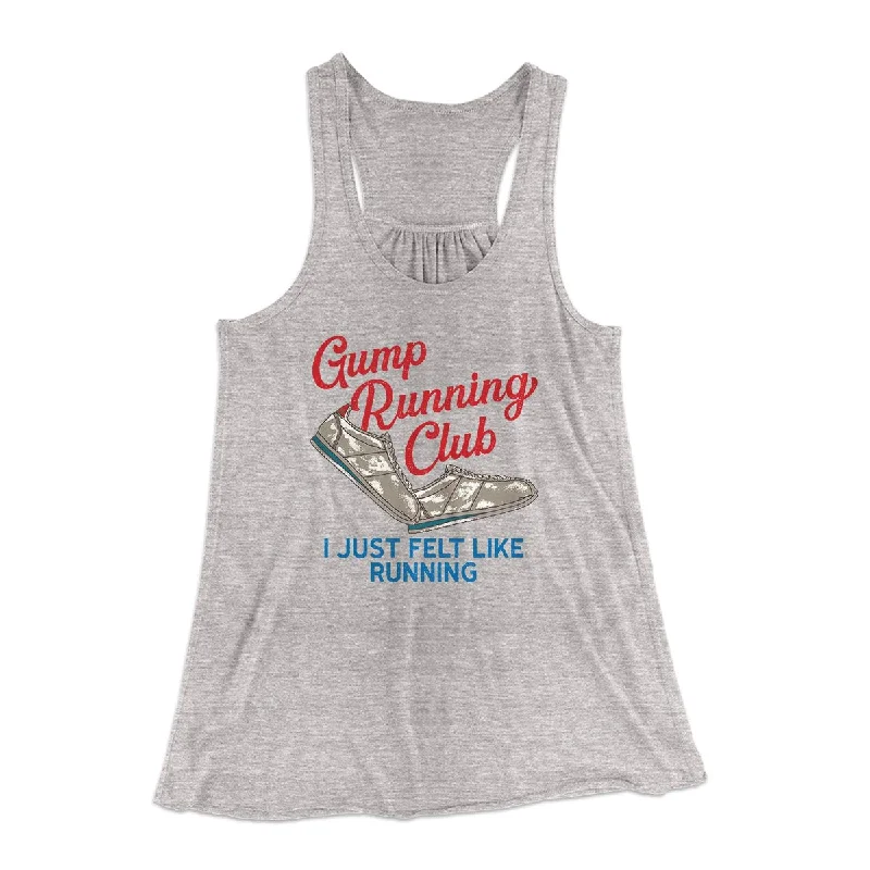 Gump Running Club Women's Flowey Tank Top cropped tank top