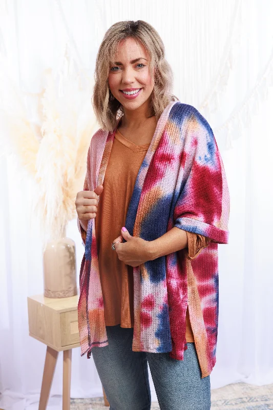 Free Spirits Cardigan Cable Knit Ribbed Knit Lace Knit