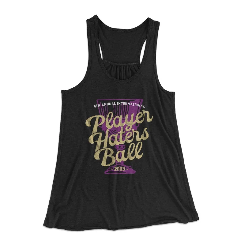Player Haters Ball Women's Flowey Tank Top ivory tank top