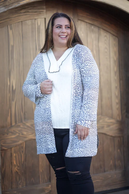 Sand Meets The Snow Cardigan Asymmetrical,ymmetric Pencil Cardigan