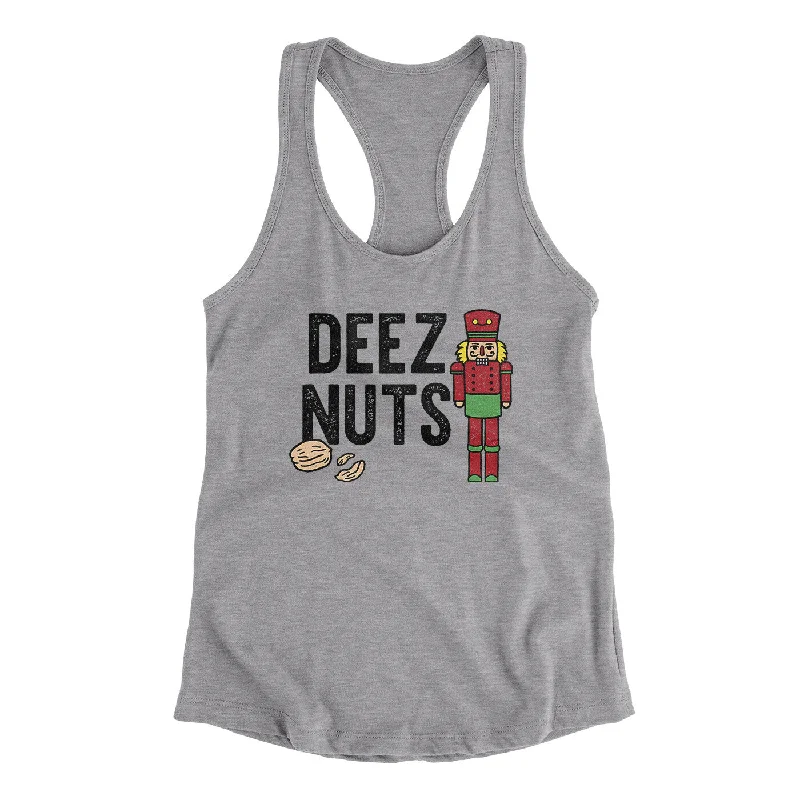 Deez Nuts Women's Racerback Tank adorable tank top
