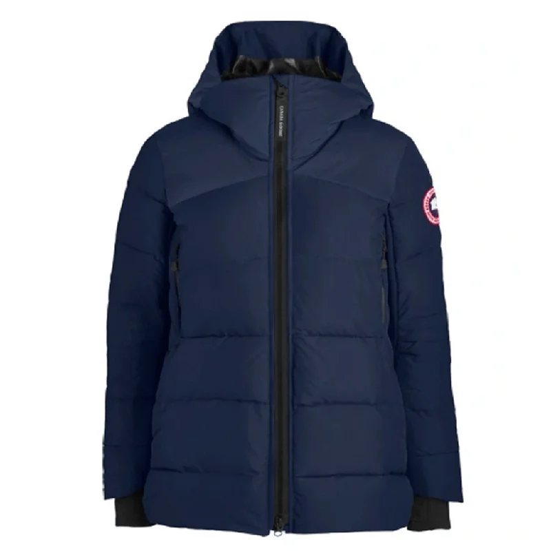 Canada Goose Women's Hybridge Coat Turtleneck Wrap Cape