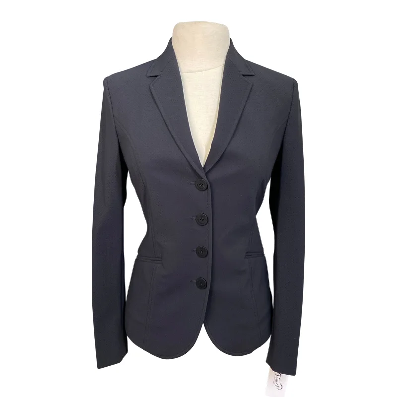 Equiline 'Cybilic' Vented Show Coat in Black - Women's IT 42 (US 8) Pockets Sleeves Lining