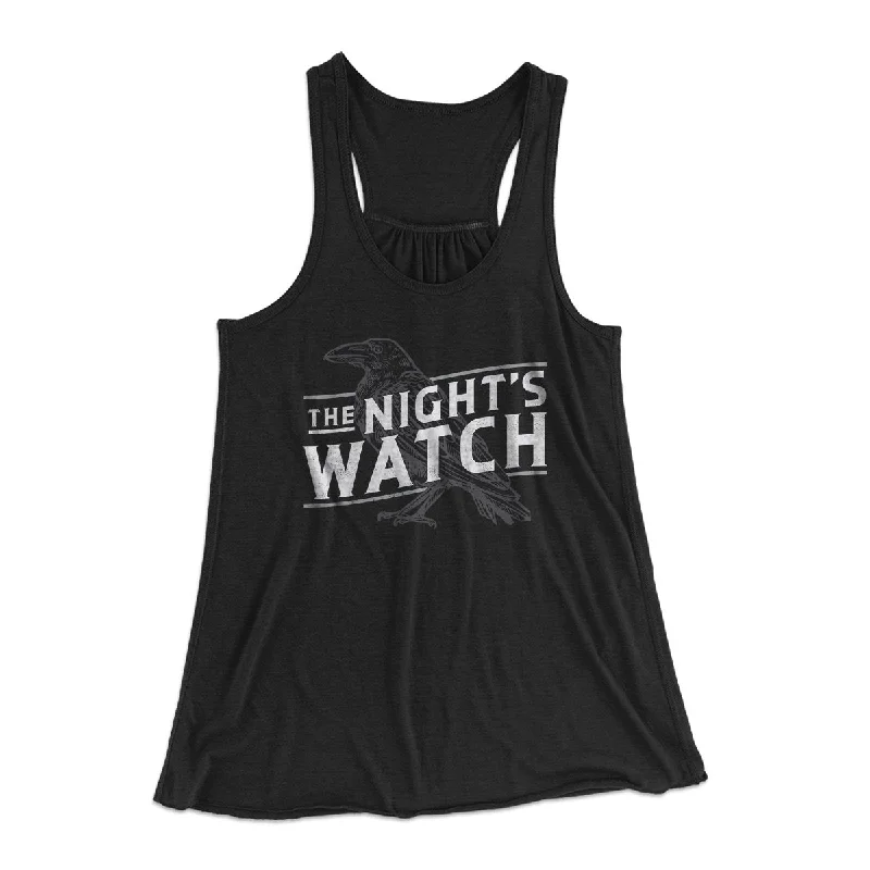 The Night's Watch Women's Flowey Tank Top flexible tank top
