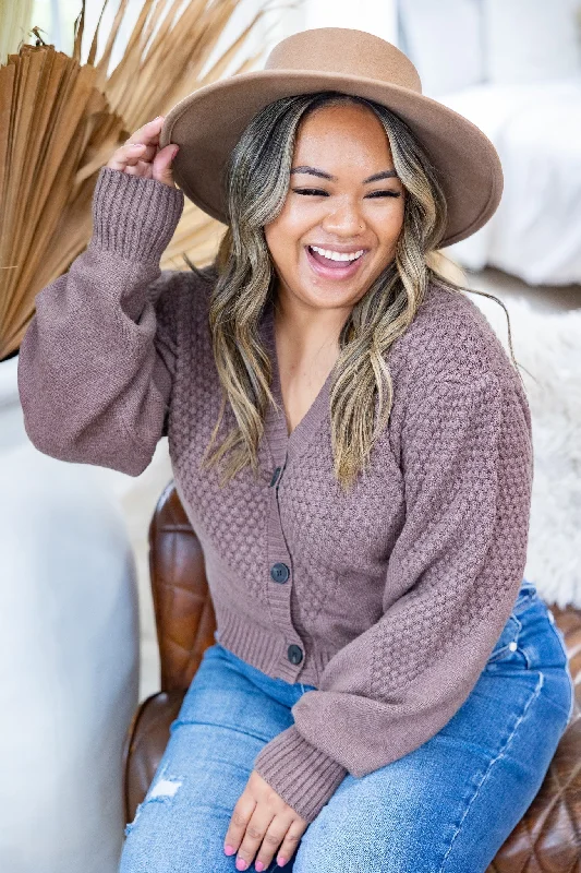 Come As You Are - Cardigan Collared Crew Neck Turtle Neck
