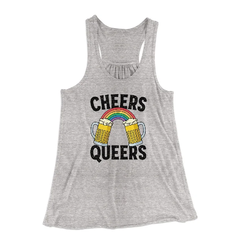 Cheers Queers Women's Flowey Tank Top lace tank top