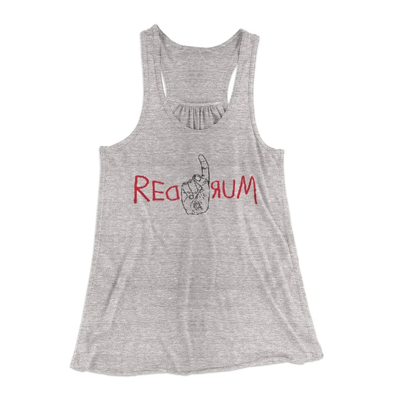 Red Rum Women's Flowey Tank Top peekaboo tank top