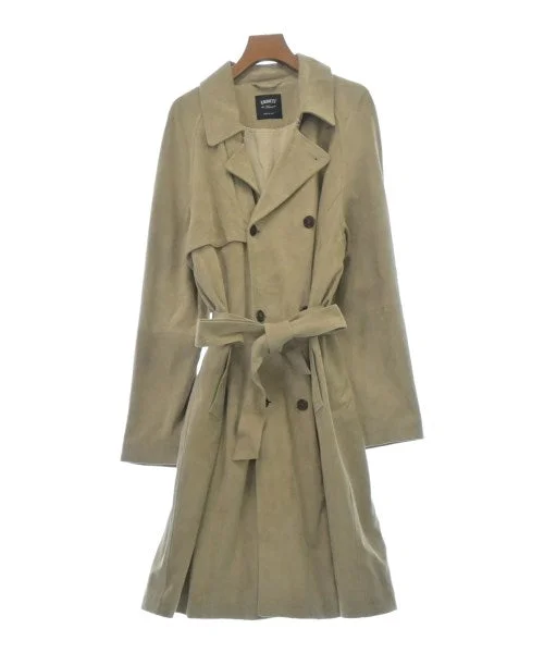EMMETI Trench coats Houndstooth Jacket Shearling Jacket Fleece Jacket