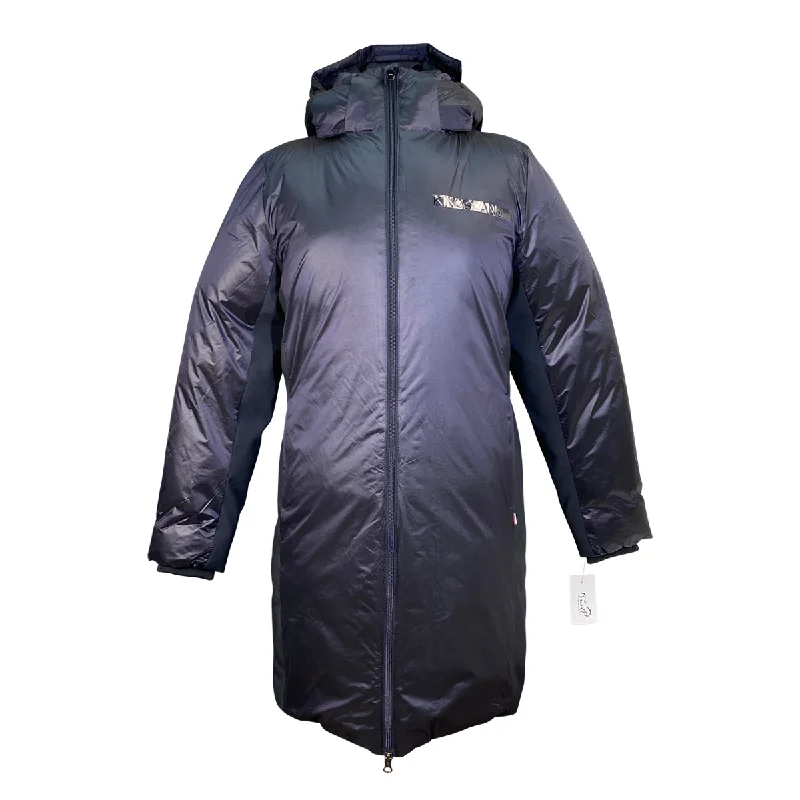 Kingsland 'Valnesa'  Ladies Insulated Coat in Navy - Women's Small Trench Wool Cashmere