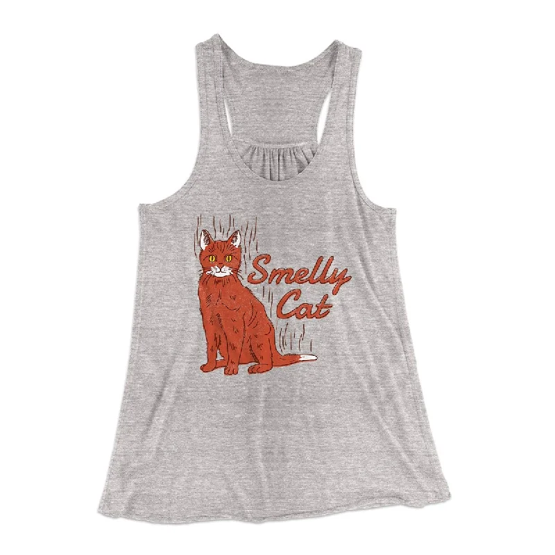 Smelly Cat Women's Flowey Tank Top playful tank top