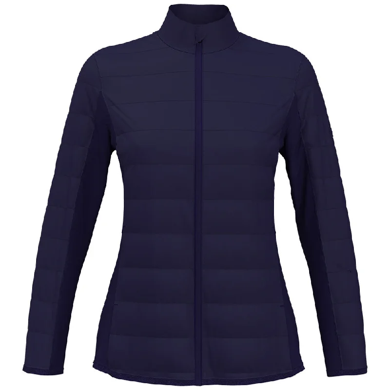 Perry Ellis Women's Peacoat Navy Fulll-Zip Puffer Jacket Denim Jacket Leather Jacket Suede Jacket