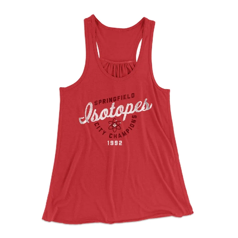 Springfield Isotopes Women's Flowey Tank vibrant tank top