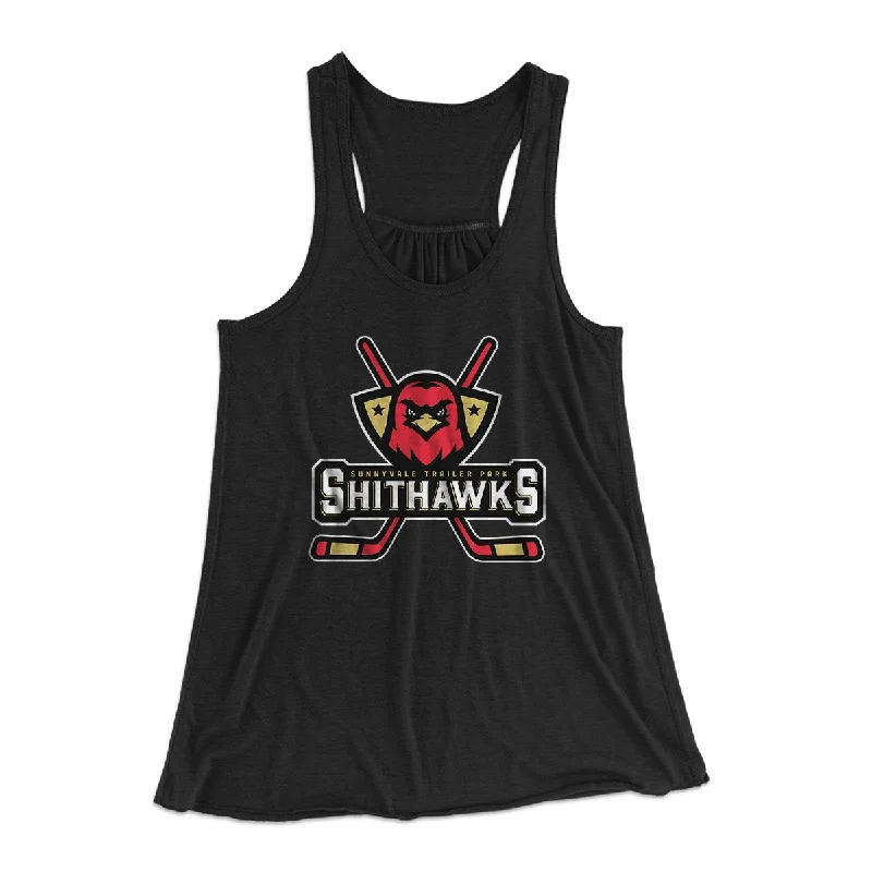 Sunnyvale Shithawks Women's Flowey Tank Top cropped tank top
