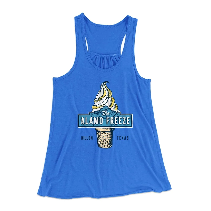 The Alamo Freeze Women's Flowey Tank Top long tank top