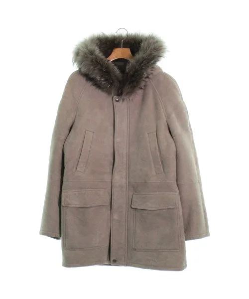 EMMETI Sheepskin coats Quilted Jacket Anorak Windbreaker