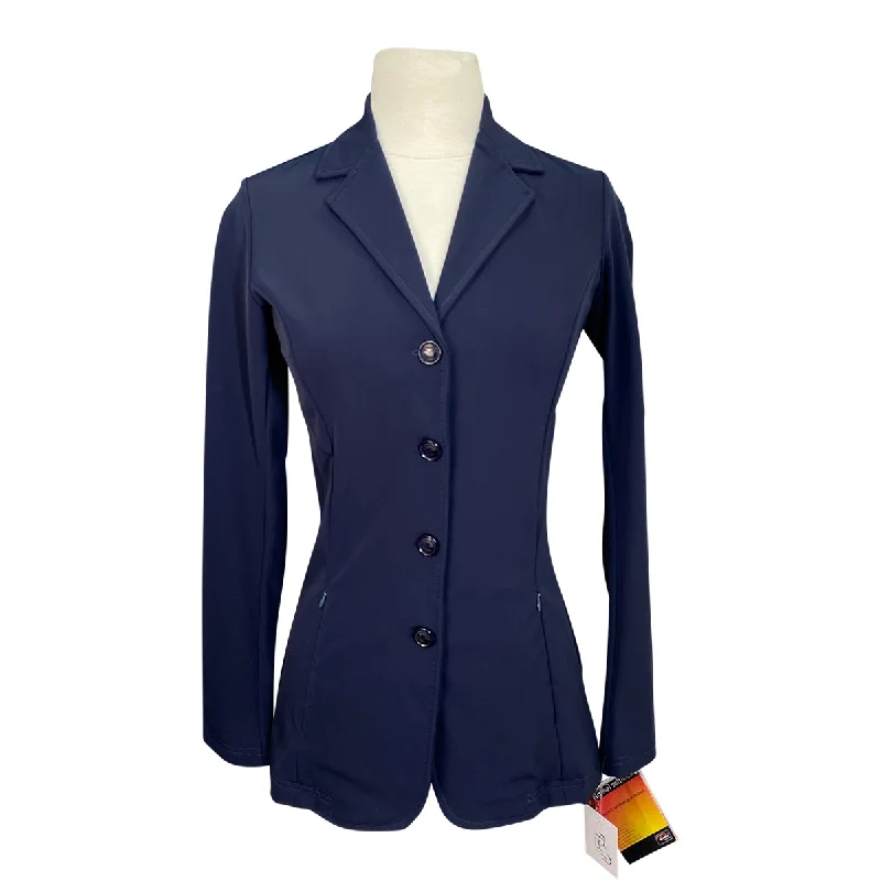 Grand Prix Tech Show Coat in Navy - Women's 10L Nylon Polyester Spandex